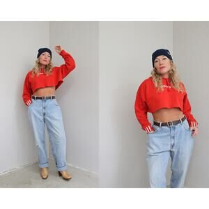 1990's Vintage Levi's Baggy Fit US Made Jeans Women's XL XXL 35" to 37" Men's LG